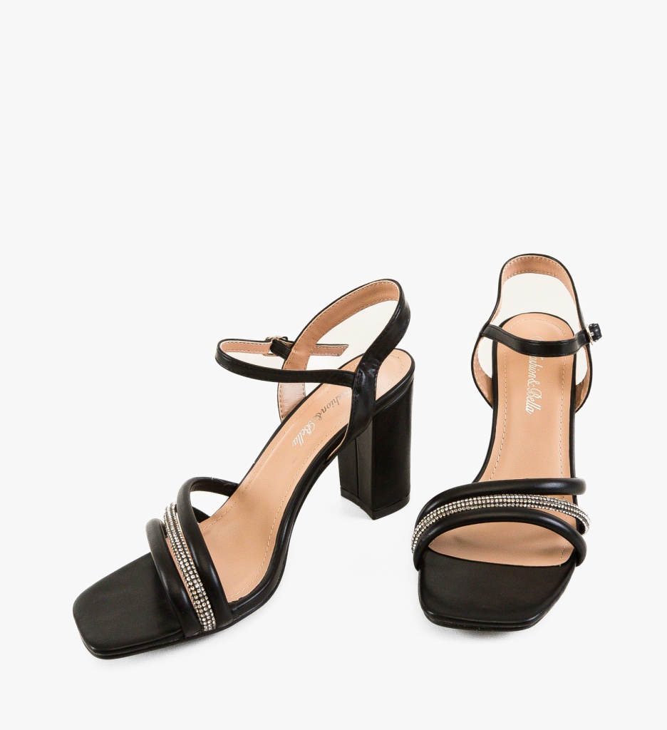 Sandale Dama Kvothe Negre - Eleganță și Confort - imagine 5