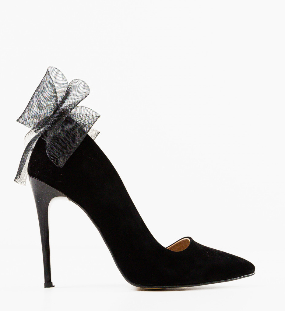 Pantofi Monroe Negri 2 - Eleganță și Stil - imagine 4