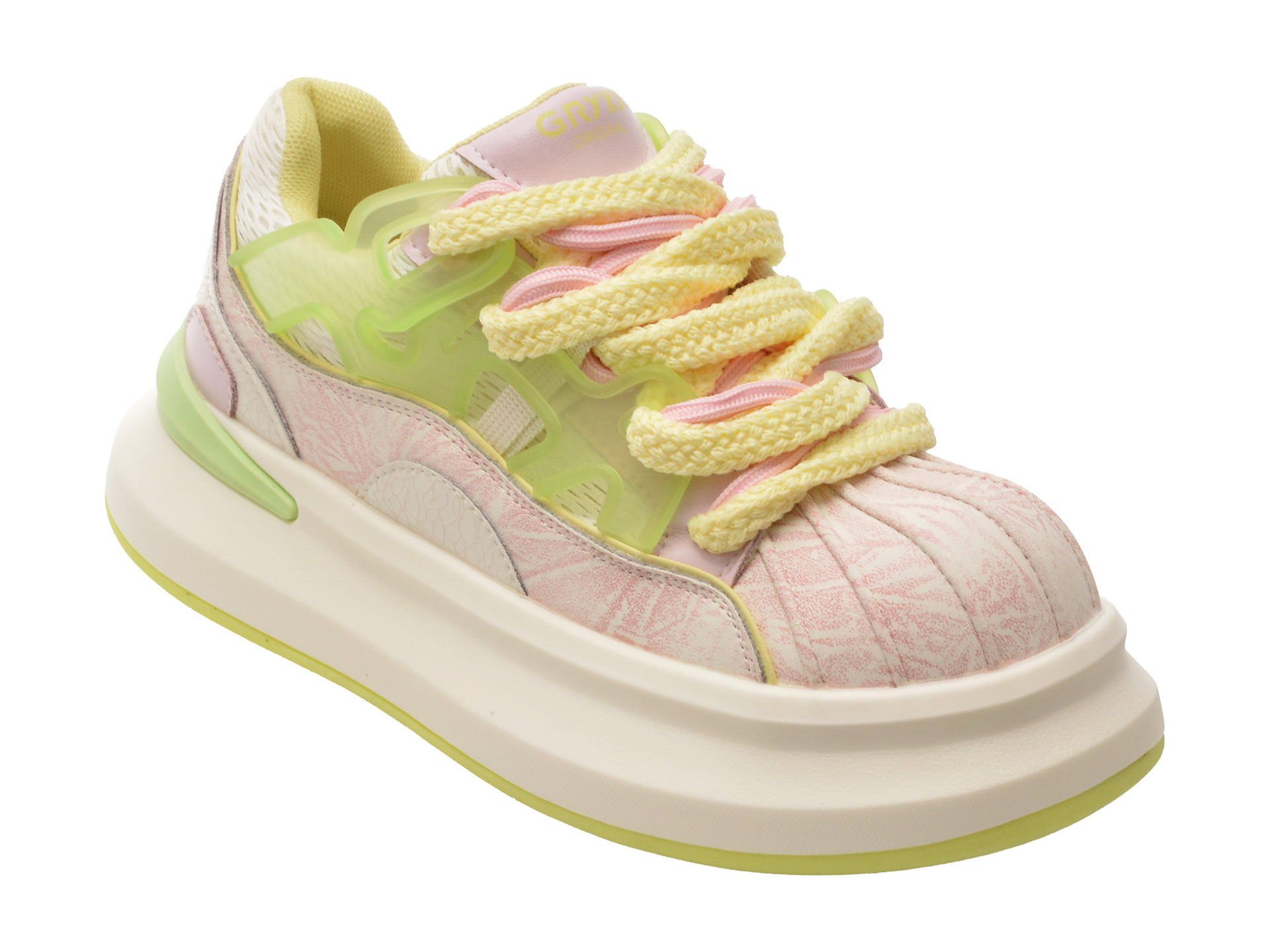 Pantofi Sport GRYXX Roz Piele Naturală Confor