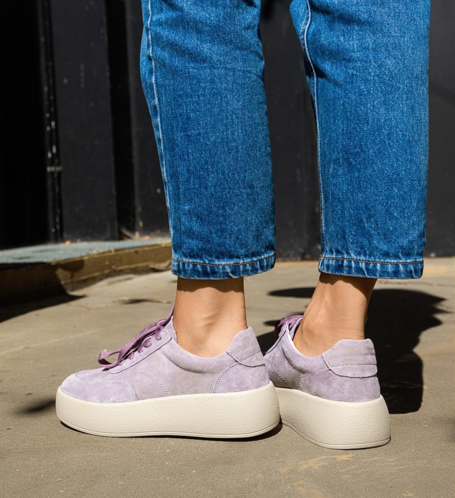 Sneakers Brittni Mov - Confort și Stil Urban - imagine 4