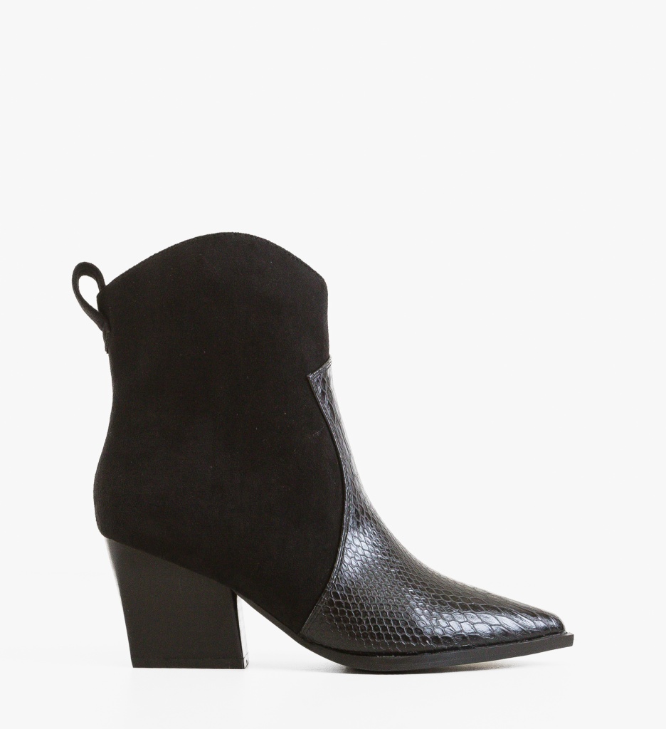 Botine Brebly Negre - Eleganță și Confort - imagine 6