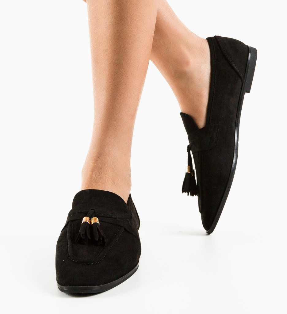 Pantofi Casual Dama Lusintia Negri | Stil & Confort