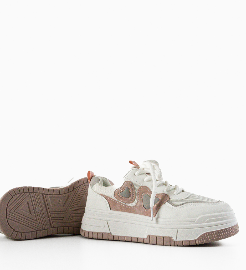 Sneakers Wells Roz 2 - Confort și Stil Feminin - imagine 6