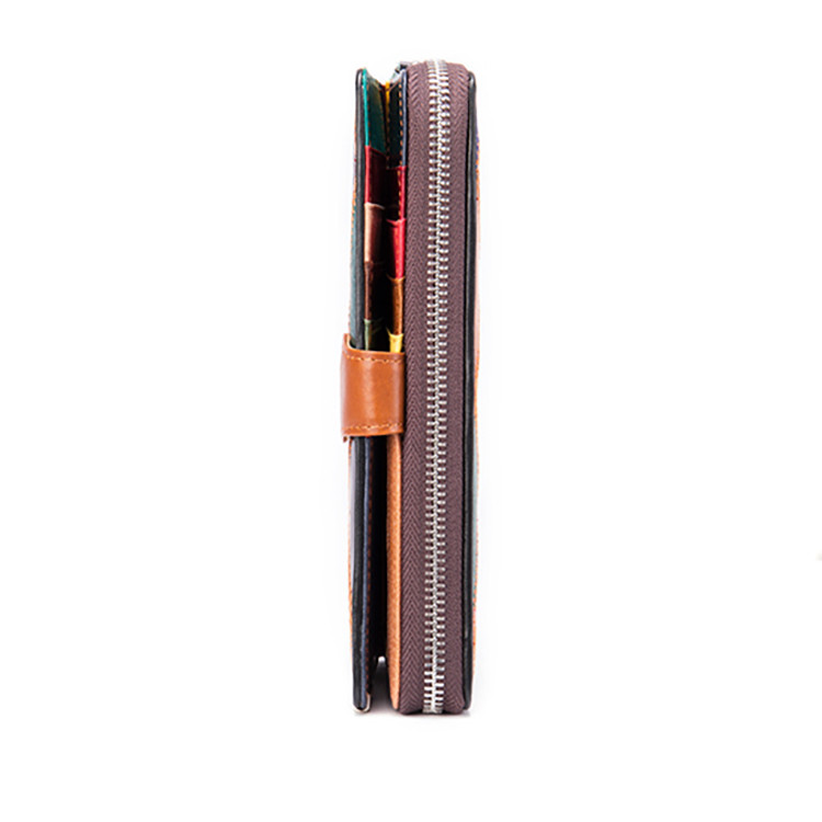 Portofel Dama Delis Becca PT1153 Piele Naturala Multicolor - imagine 4