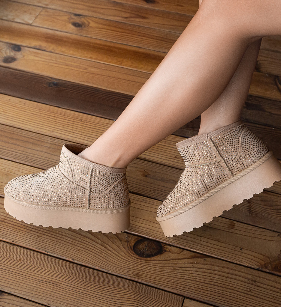 Cizme Ug Dama Oliv Khaki | Confort și Stil - imagine 2