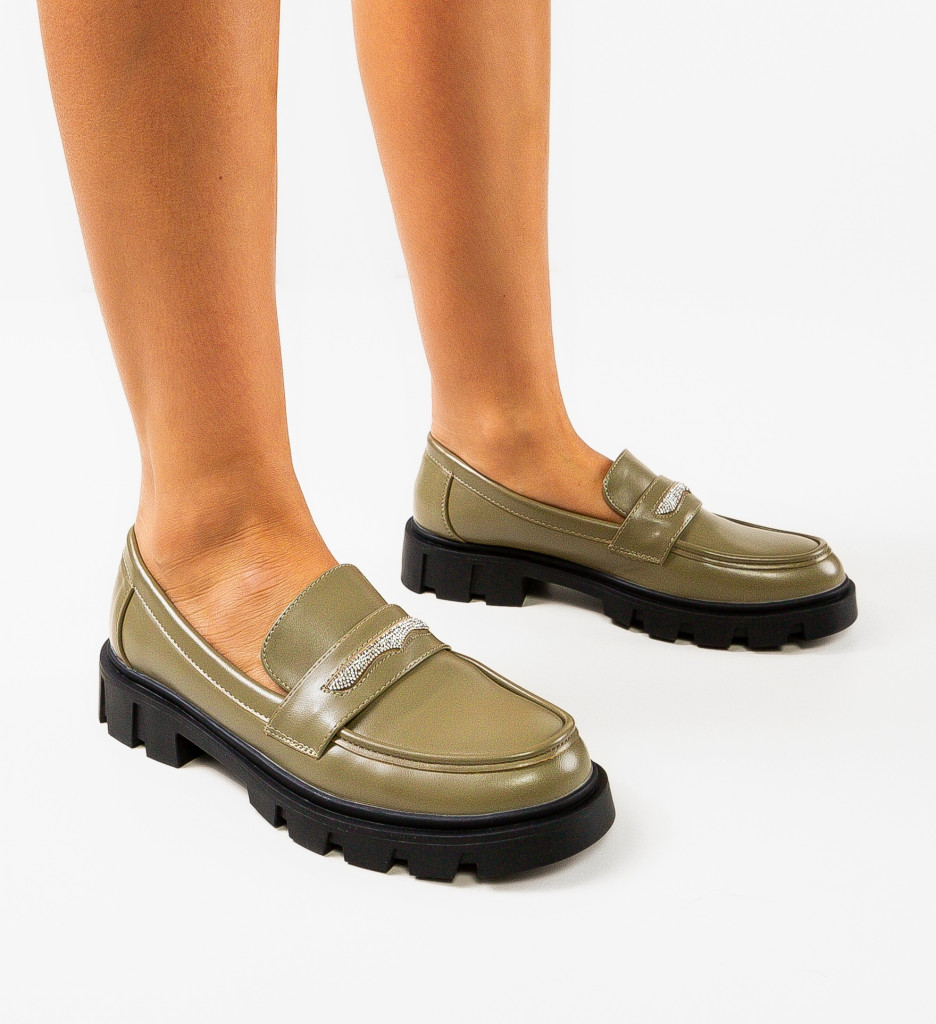 Pantofi Casual Sacipo Verzi - Confort & Stil - imagine 5