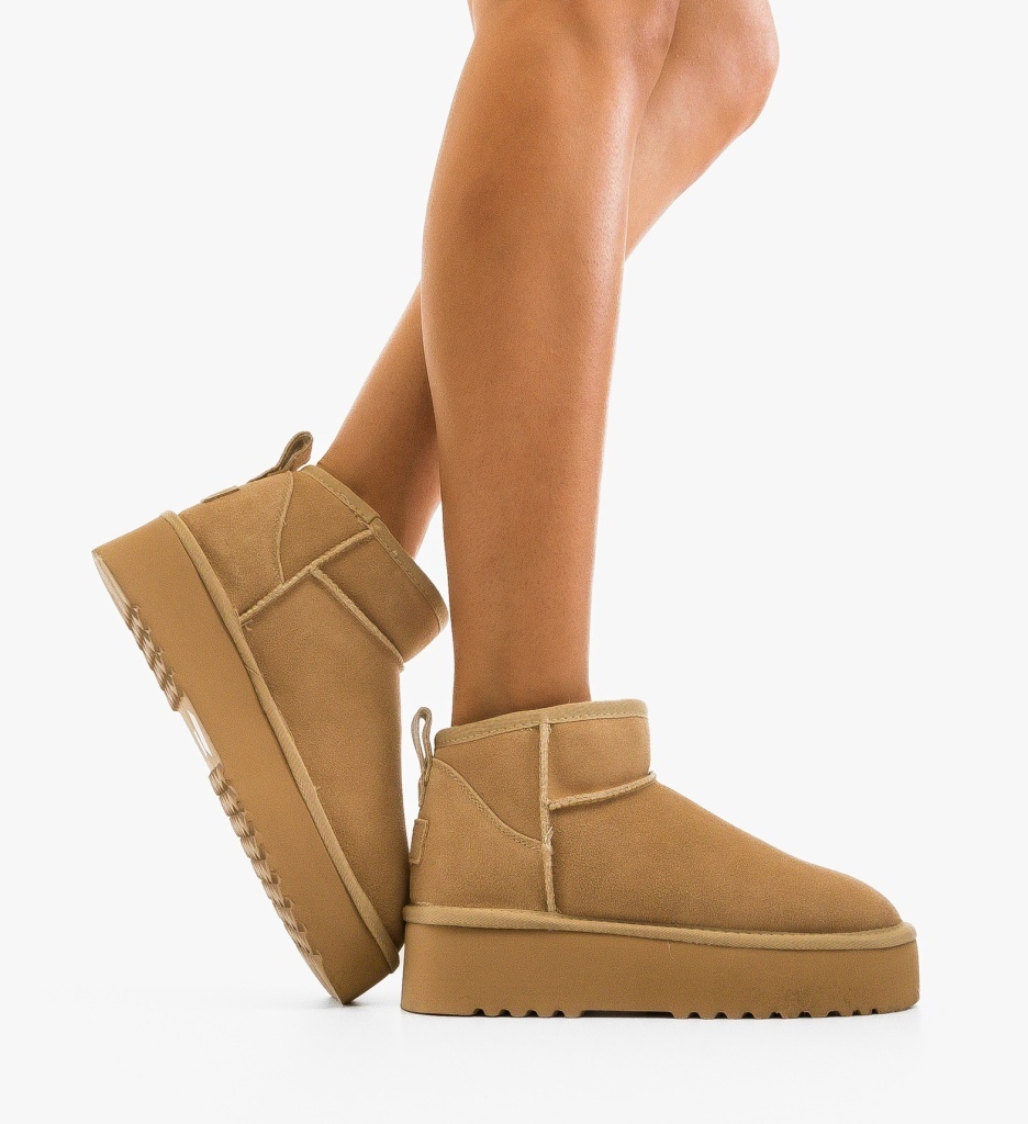 Cizme Ug Vanuatu Bej - Confort pentru Sezonul Rece - imagine 2