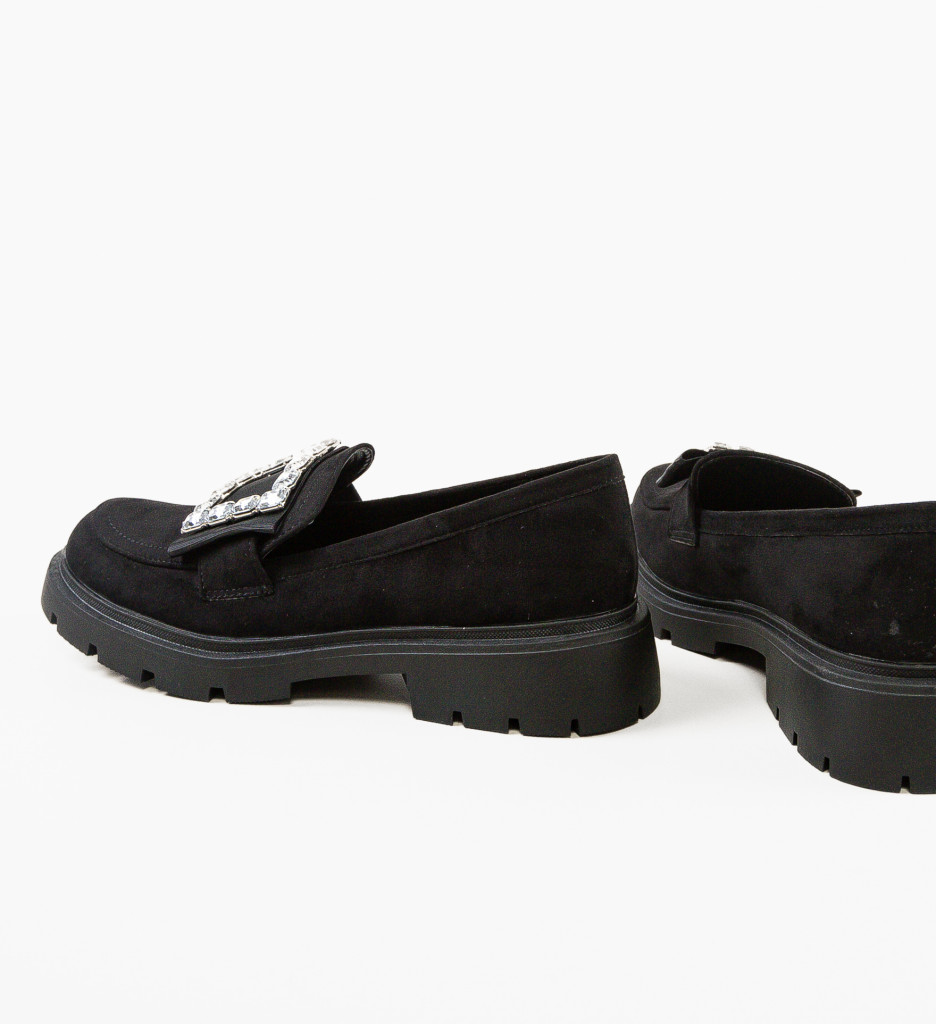 Pantofi Casual Dama Tageb Negri - Confort și Stil - imagine 8