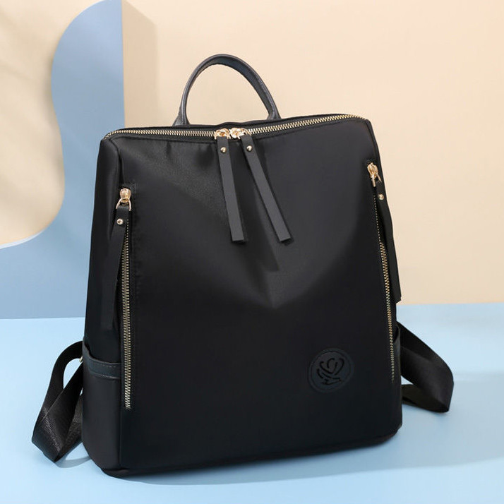 Rucsac Dama Pfy Cataleya Negru, Impermeabil - imagine 4