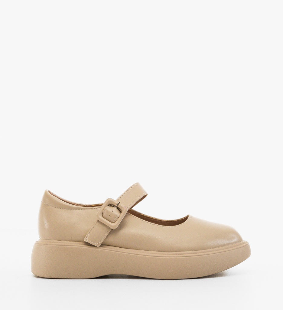 Pantofi Casual Dama Eomer Bej - Confort și Stil - imagine 6