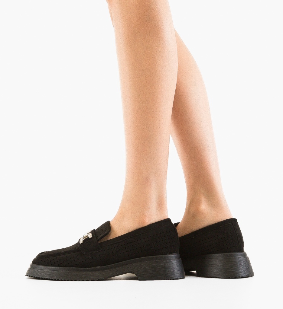 Pantofi Casual Irry Negri - Confort și Stil
