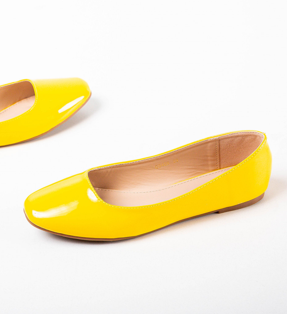 Balerini Galbeni Eleganți - Confort și Stil - imagine 6