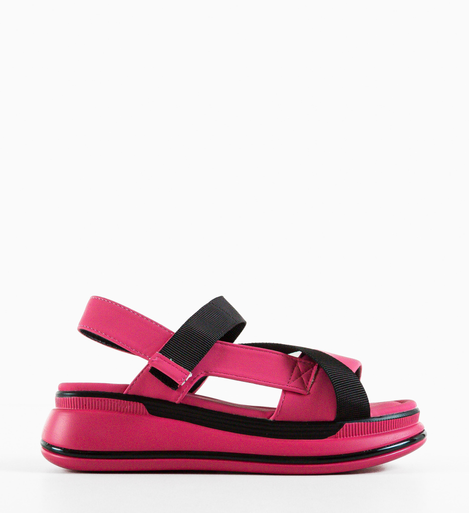 Platforme Corfu Fuchsia - Eleganță și Confort - imagine 6