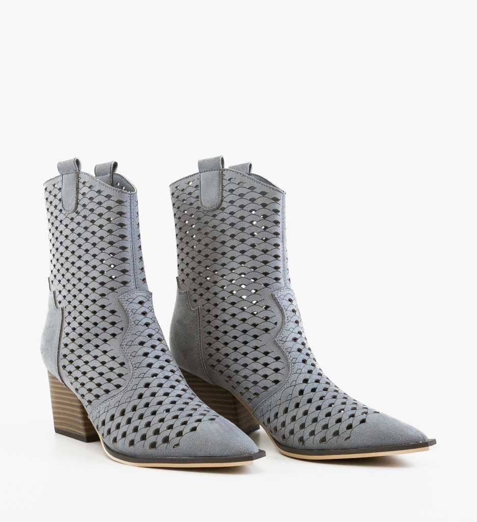 Botine Dama Albastre Syon - Eleganță și Confort - imagine 5