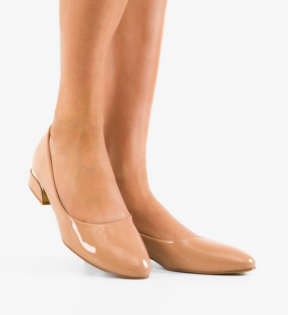 Balerini dama Lyta Nude - Confort si Eleganta - imagine 7
