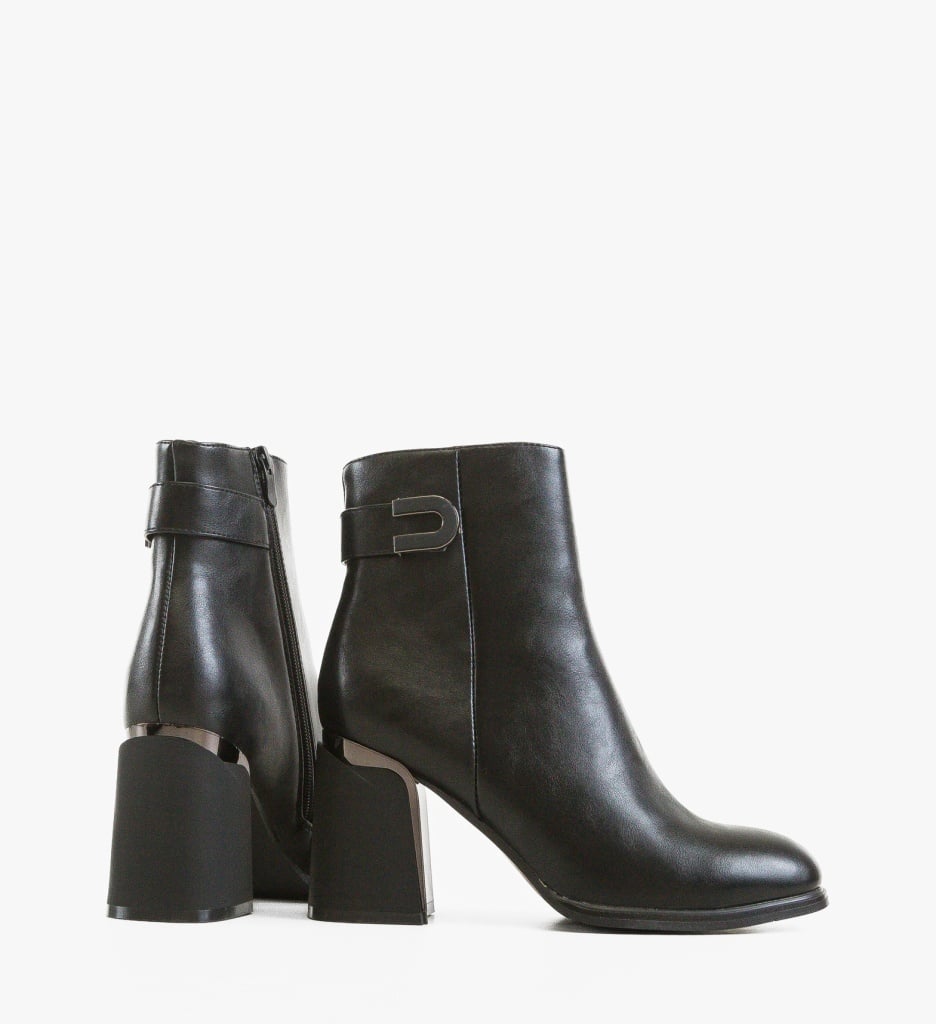 Botine Sammy Negre din Piele | Confort și Stil - imagine 8