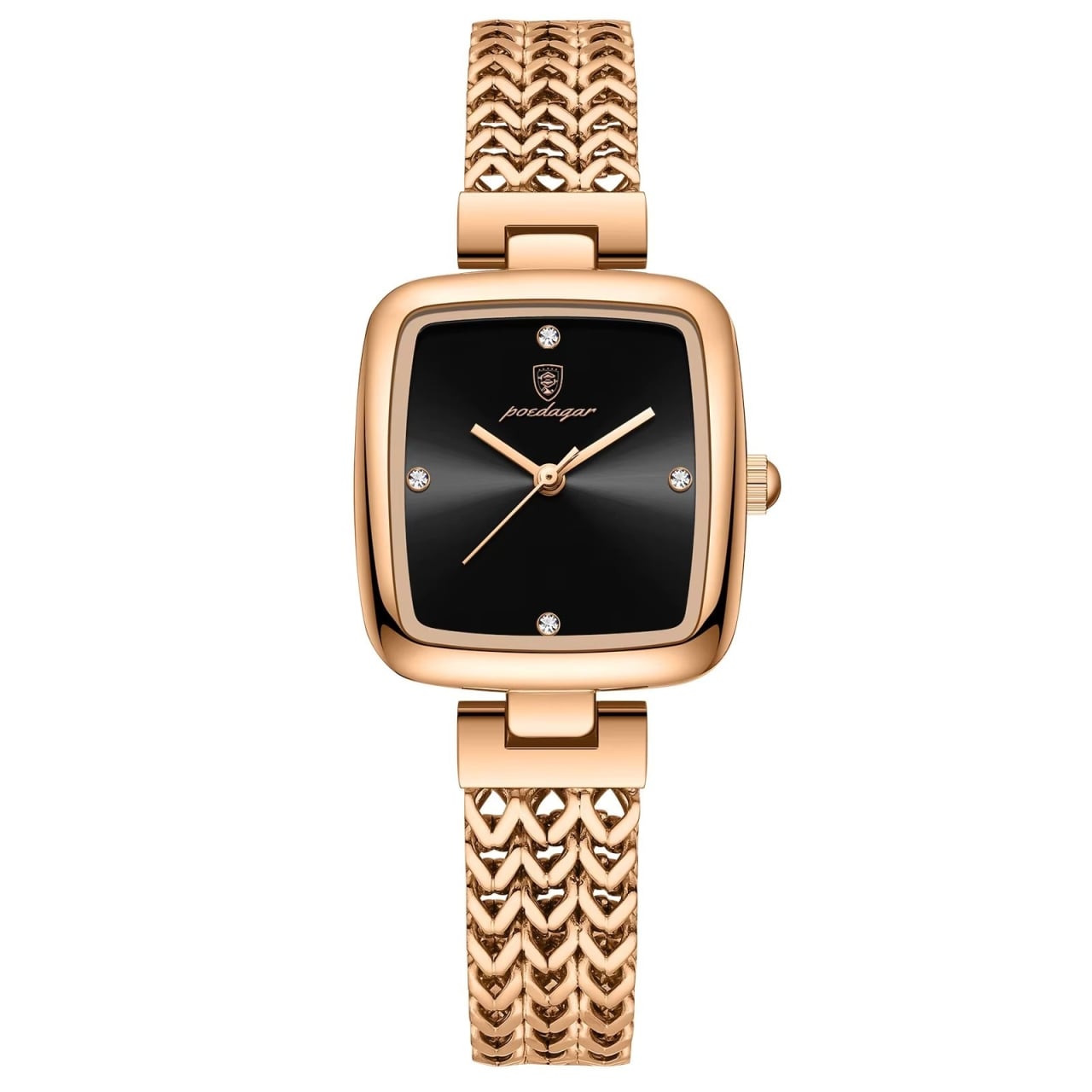 Ceas Dama Poedagar Rose Gold Stil Elegant