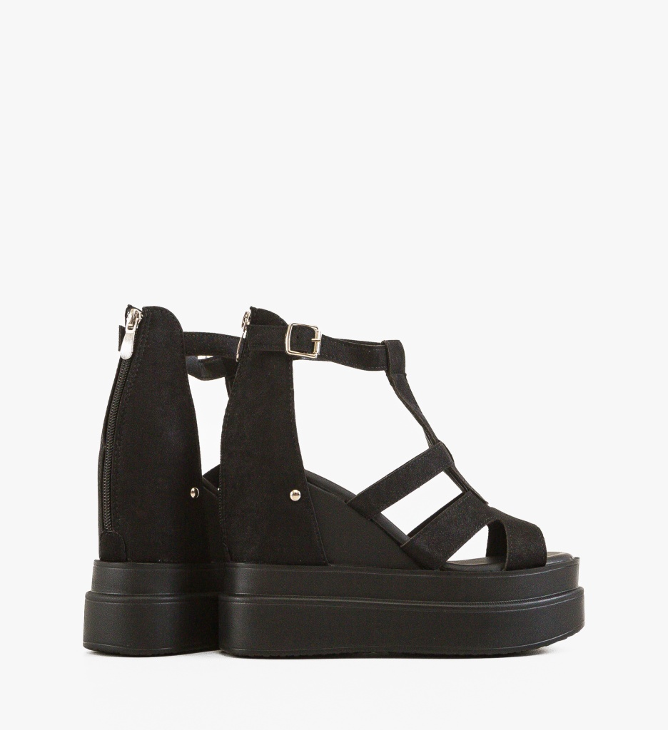 Platforme Dama Jagda Negre | Stil si Confort - imagine 6