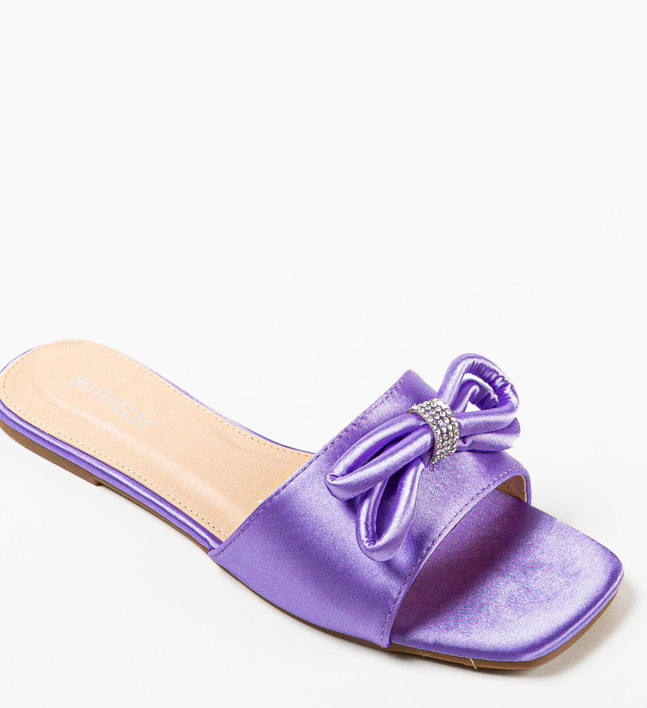 Papuci Dama Macie Mov - Confort și Eleganță - imagine 5