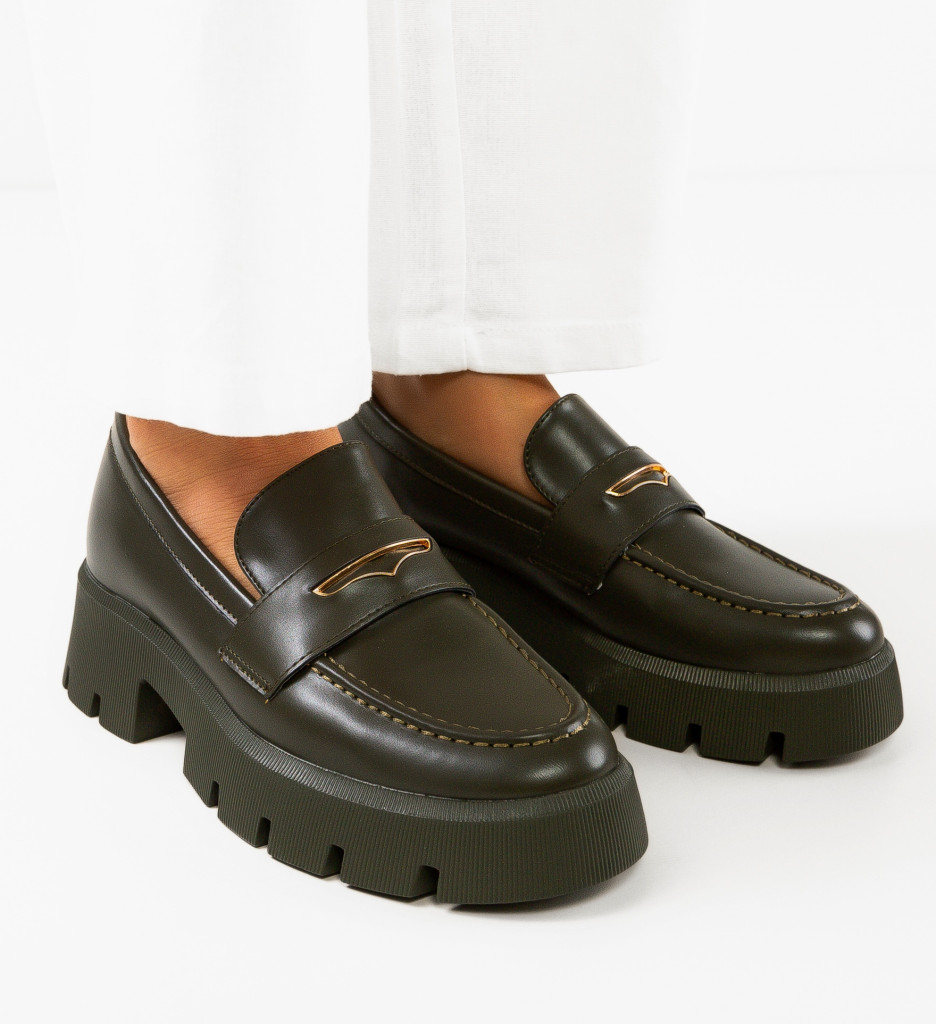 Pantofi Casual House Verzi - Confort și Stil - imagine 3