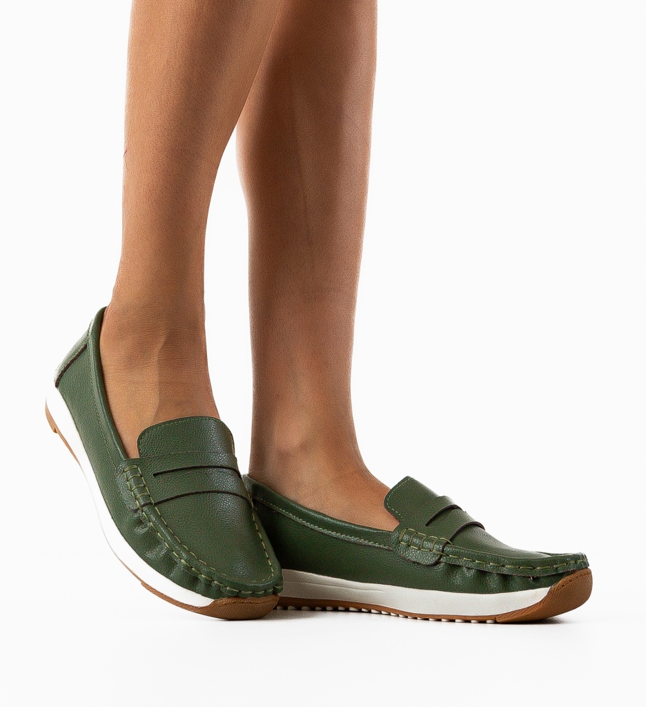 Pantofi Casual Uyteu Verzi - Confort și Stil - imagine 3
