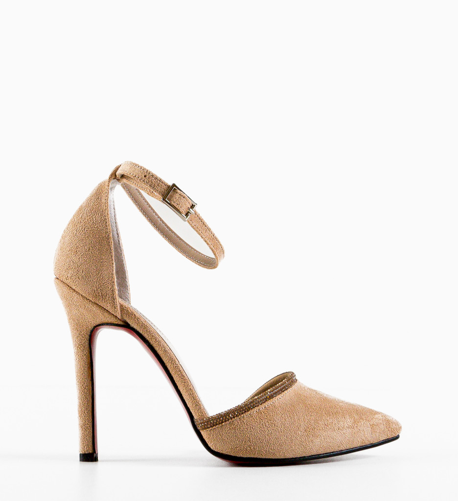 Pantofi Dama Varay Bej - Eleganță și Stil - imagine 6