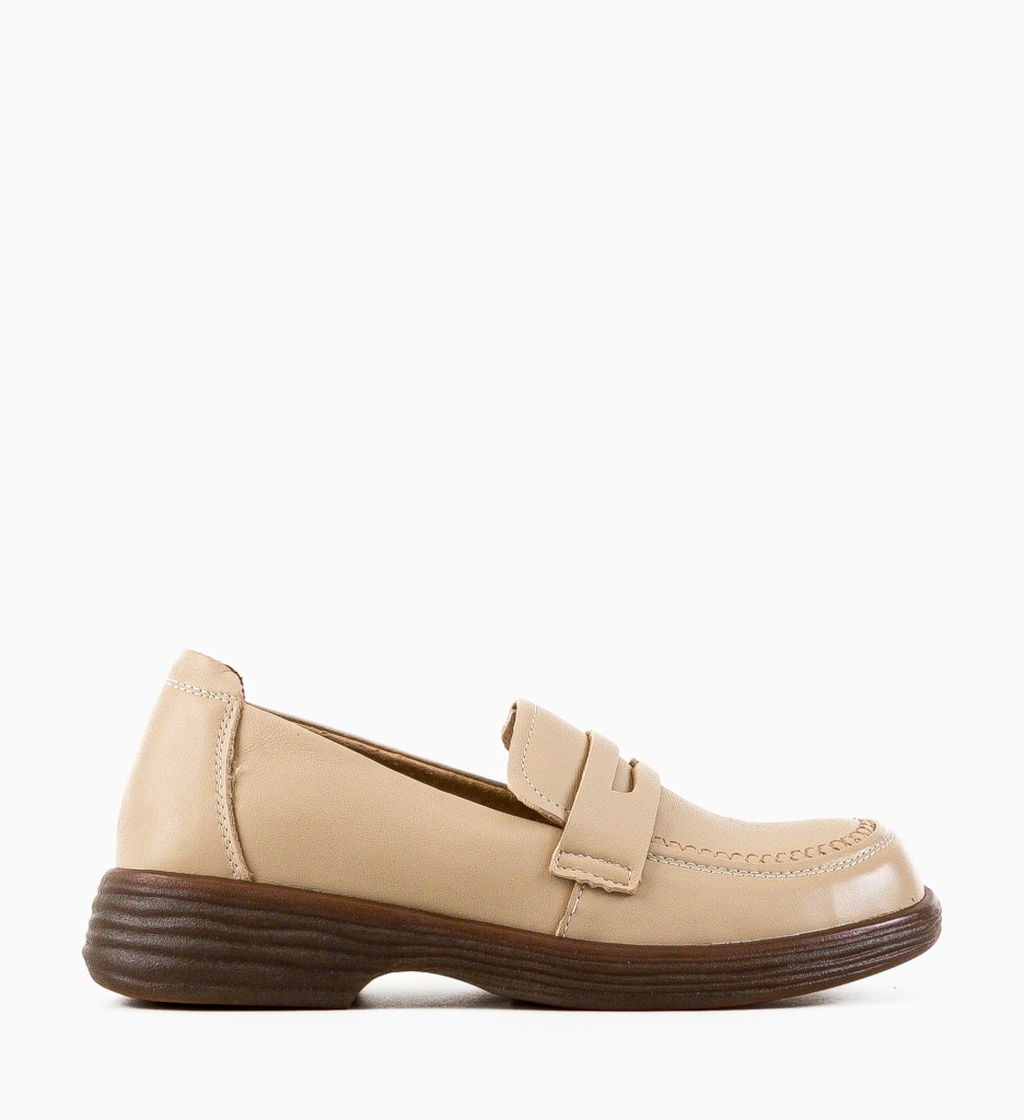 Pantofi Casual Byertes Bej - Confort și Stil - imagine 5