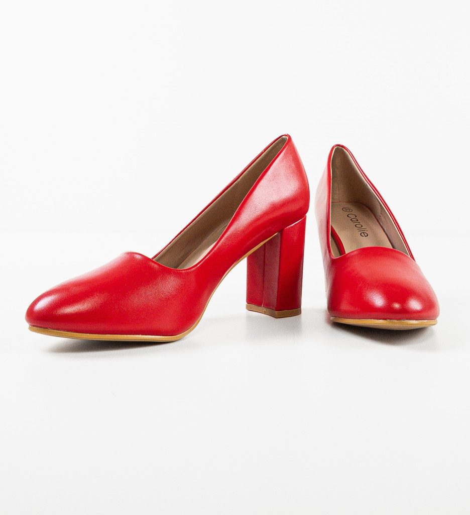 Pantofi Lorna Rosii | Eleganță și Stil - imagine 13