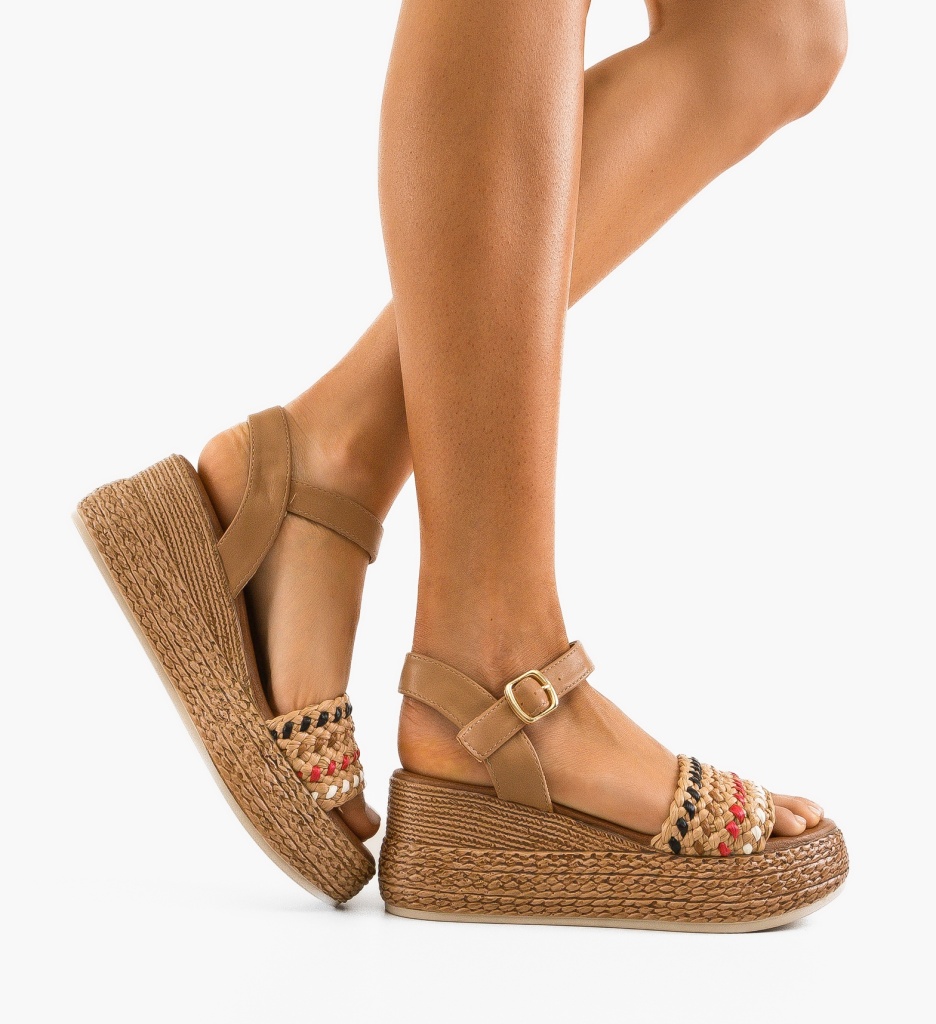 Platforme Dama Khaki - Stil și Confort - imagine 2