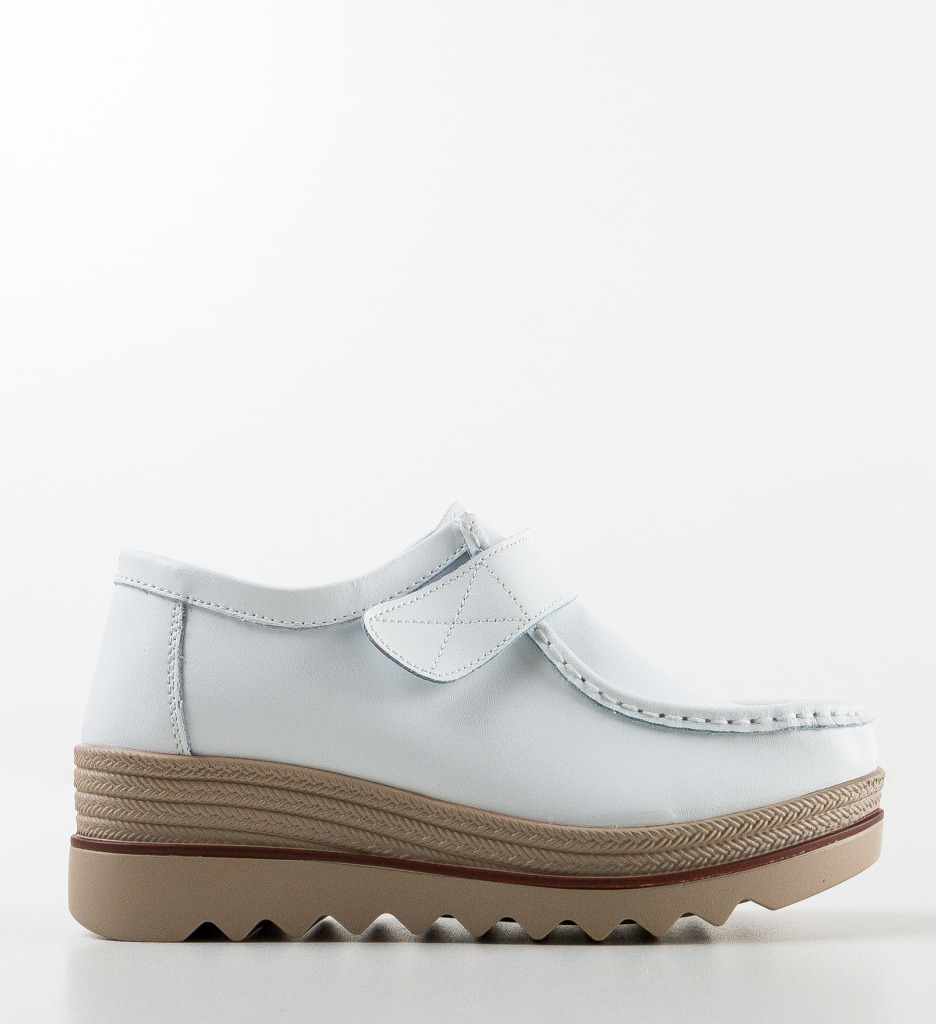 Pantofi Casual Albi Straif - Confort și Stil - imagine 6