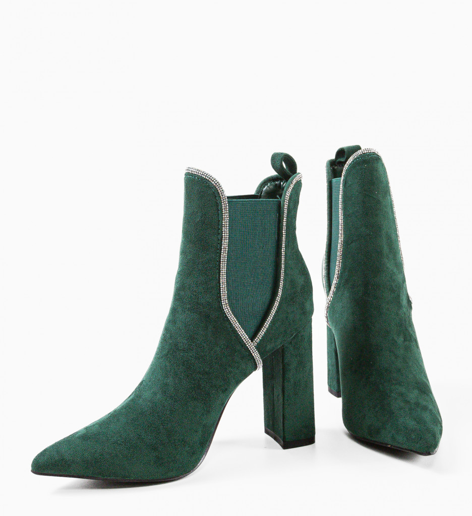 Botine Dama Mckay Verizi - Eleganță și Confort - imagine 6