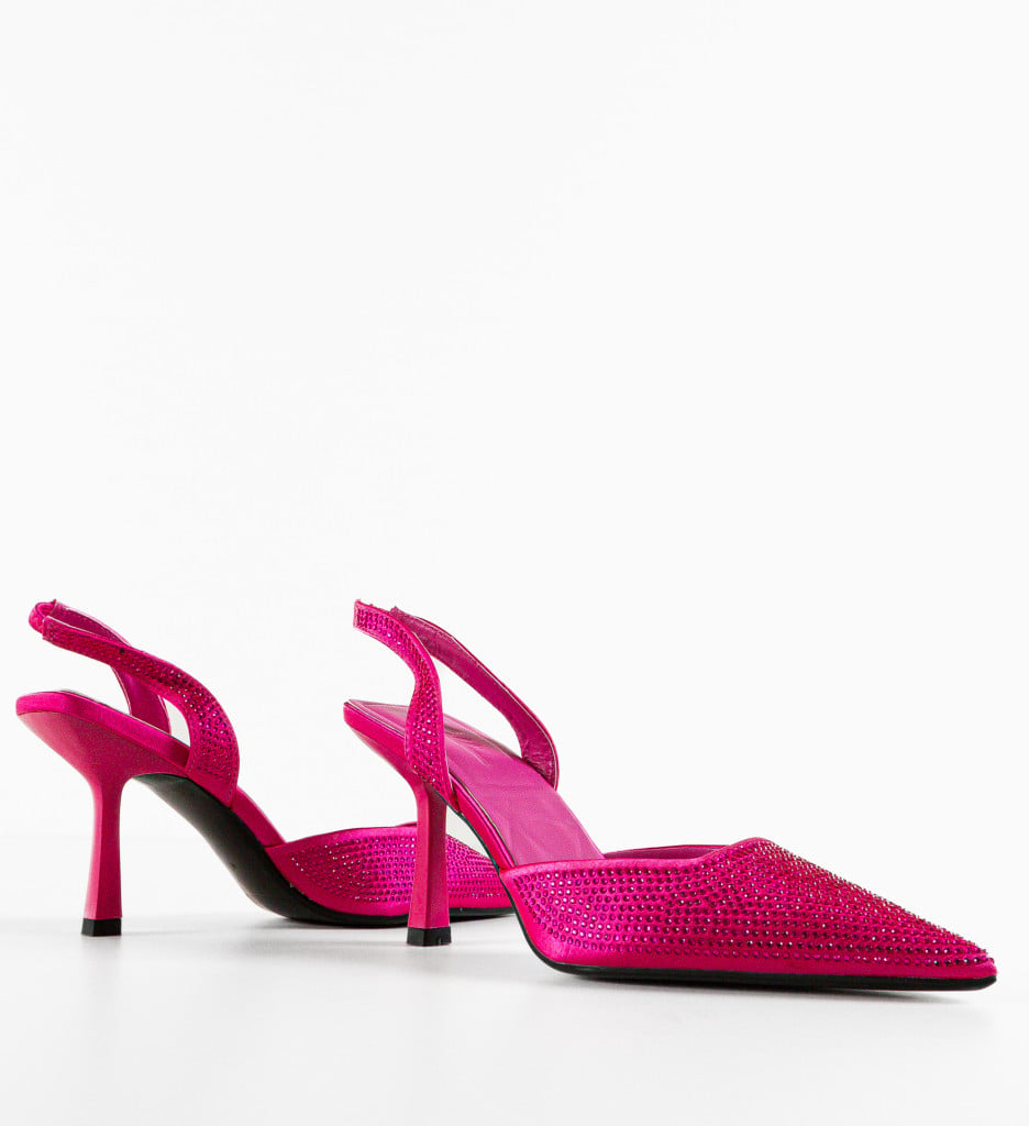 Pantofi toc Fuchsia Natalien - Eleganță și Stil - imagine 10