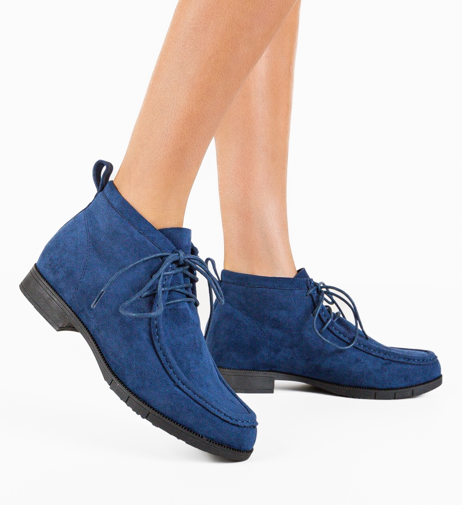 Ghete Dinton Bleumarin - Eleganță la Fiecare Pas - imagine 2