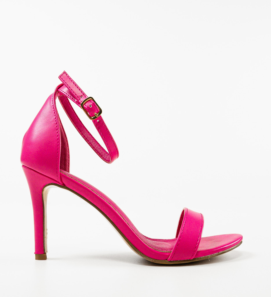 Sandale Toc Simoda Fuchsia - Eleganță Vibrantă - imagine 5
