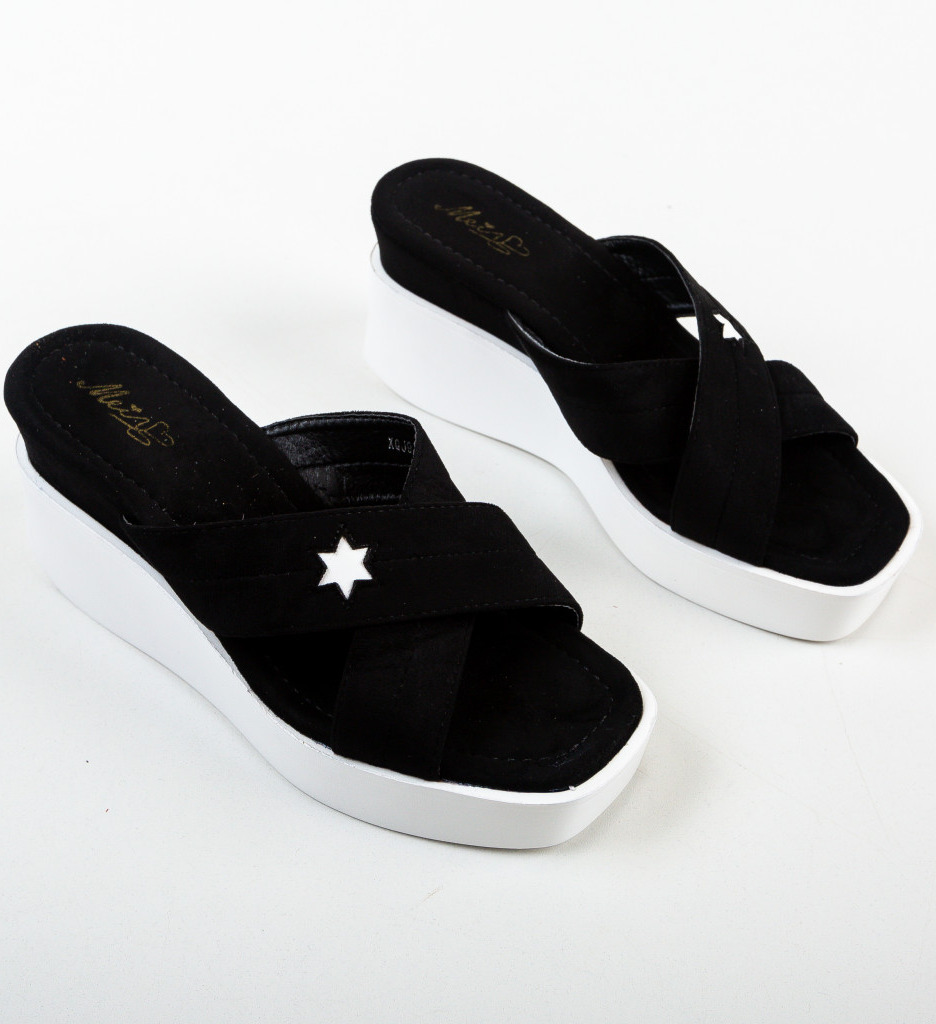 Platforme Larice Negre | Stil și Confort Natural - imagine 6