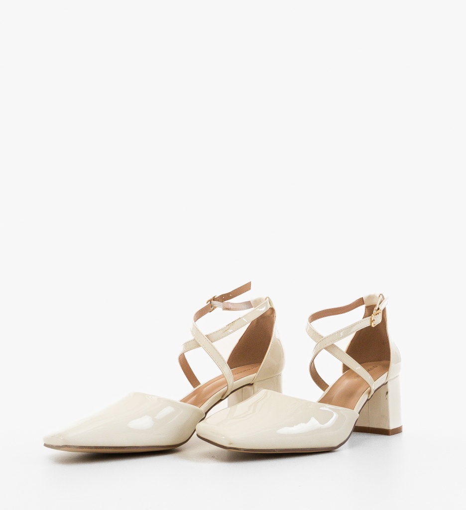 Pantofi Zawadi Albi - Eleganță și Stil - imagine 2