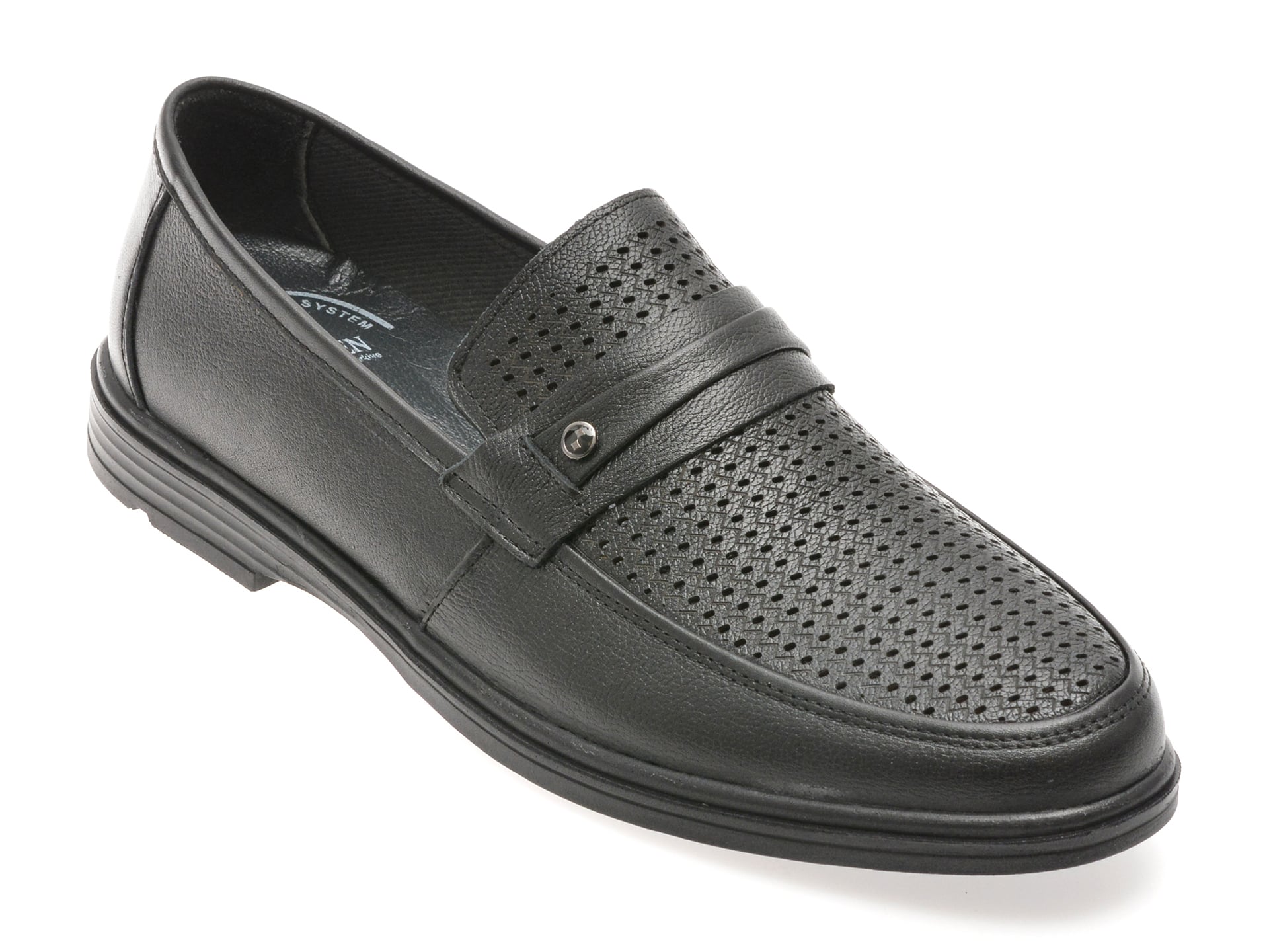 Mocasini SHOWMAN Negri din Piele Naturală | Eleganță și Confort
