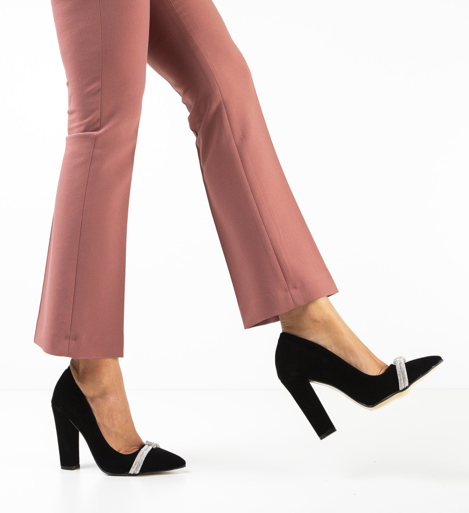 Pantofi Anemy Negri 2 - Eleganță și Stil - imagine 2