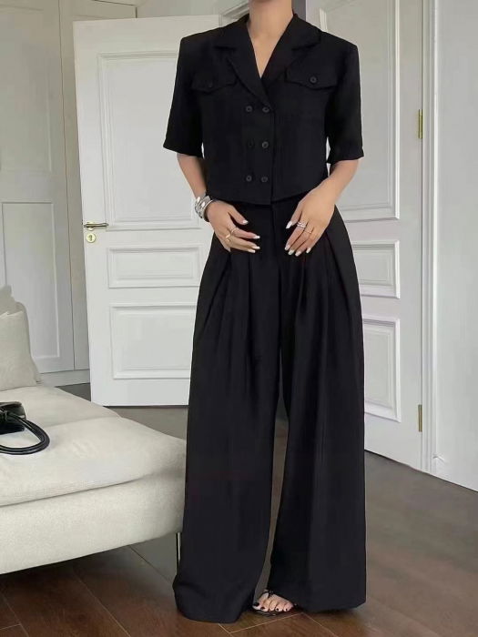 Compleu Vascoza Negru Shopika | Eleganță Modernă