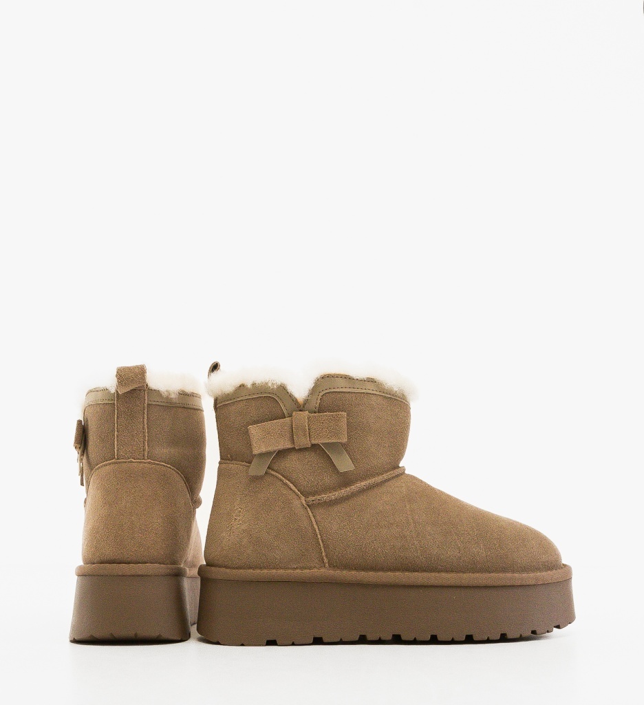 Cizme Ug Depurtat Fondy Khaki - Confort - imagine 2