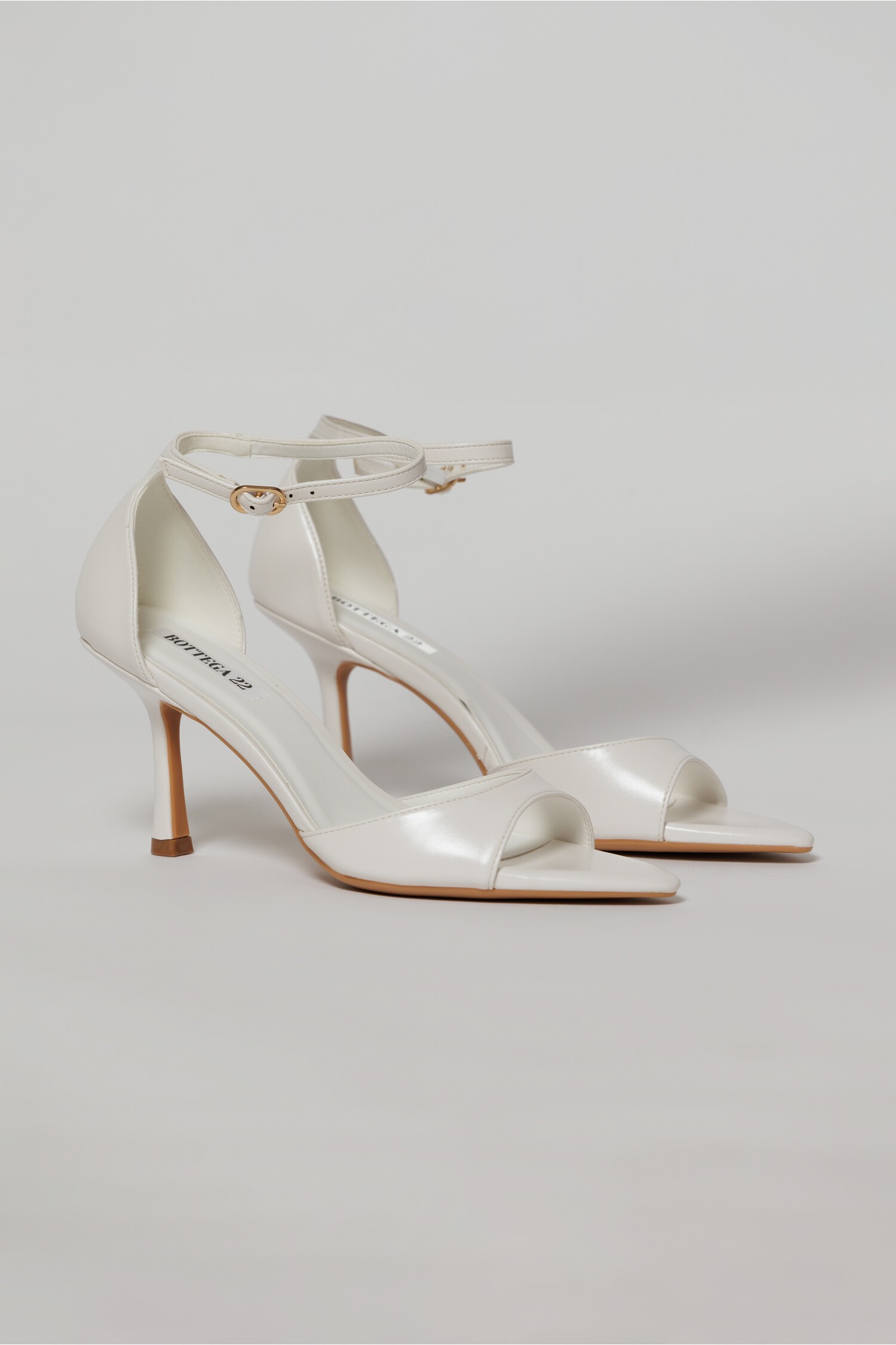 Sandale Elegante Piele Ecologică Vârf Ascuțit