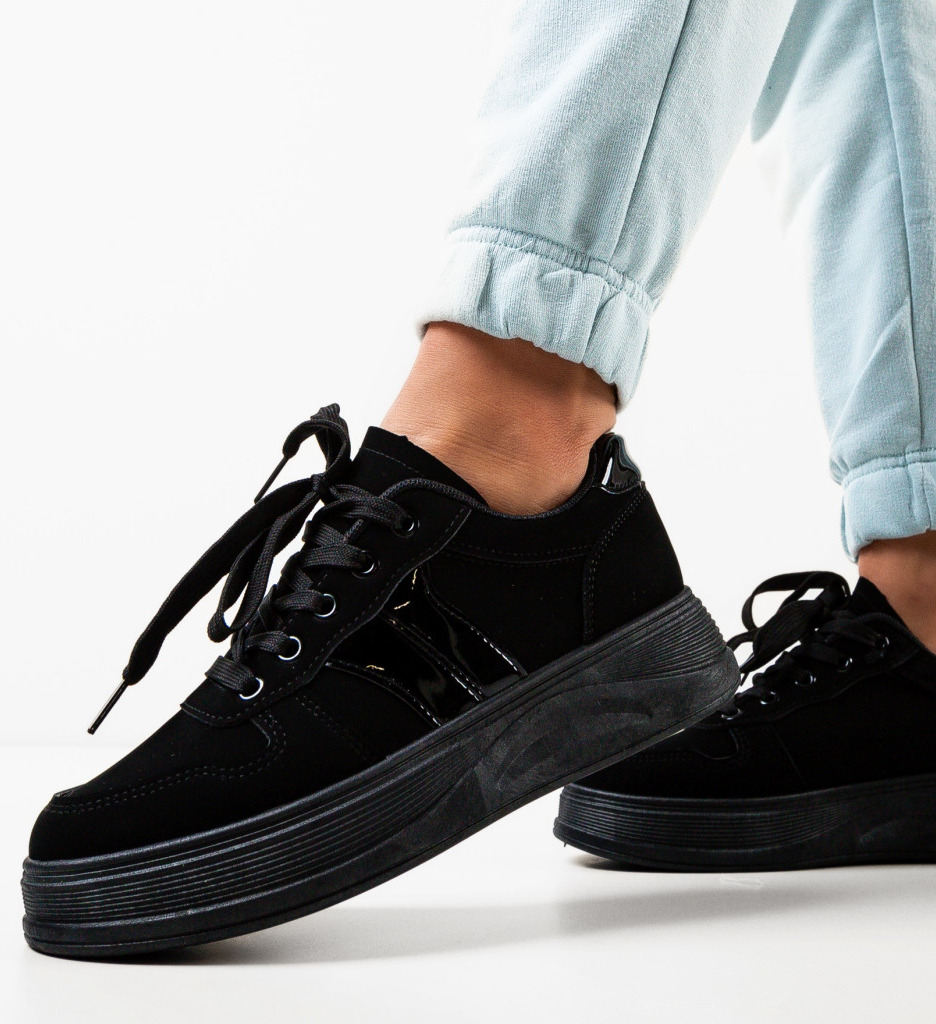 Sneakers Dama Callum Negri | Confort Urban - imagine 2