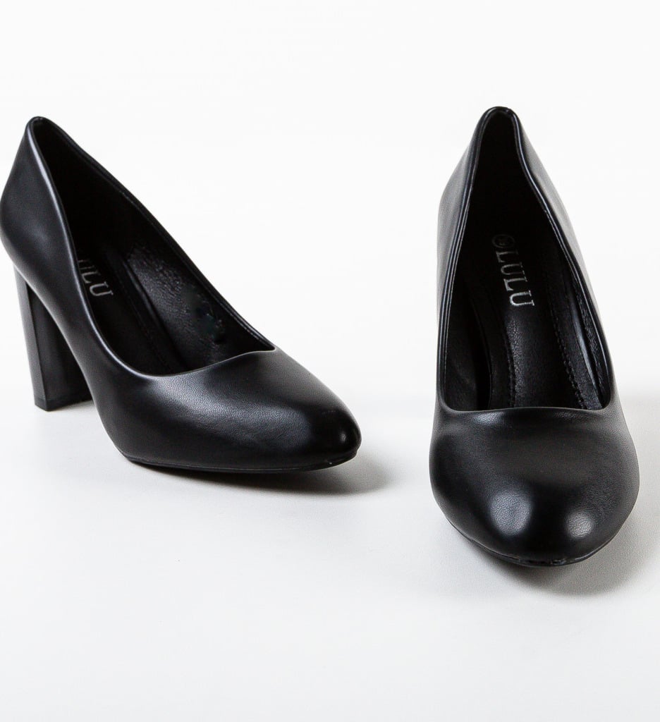 Pantofi dama Buxton Negri | Eleganță Clasică - imagine 5