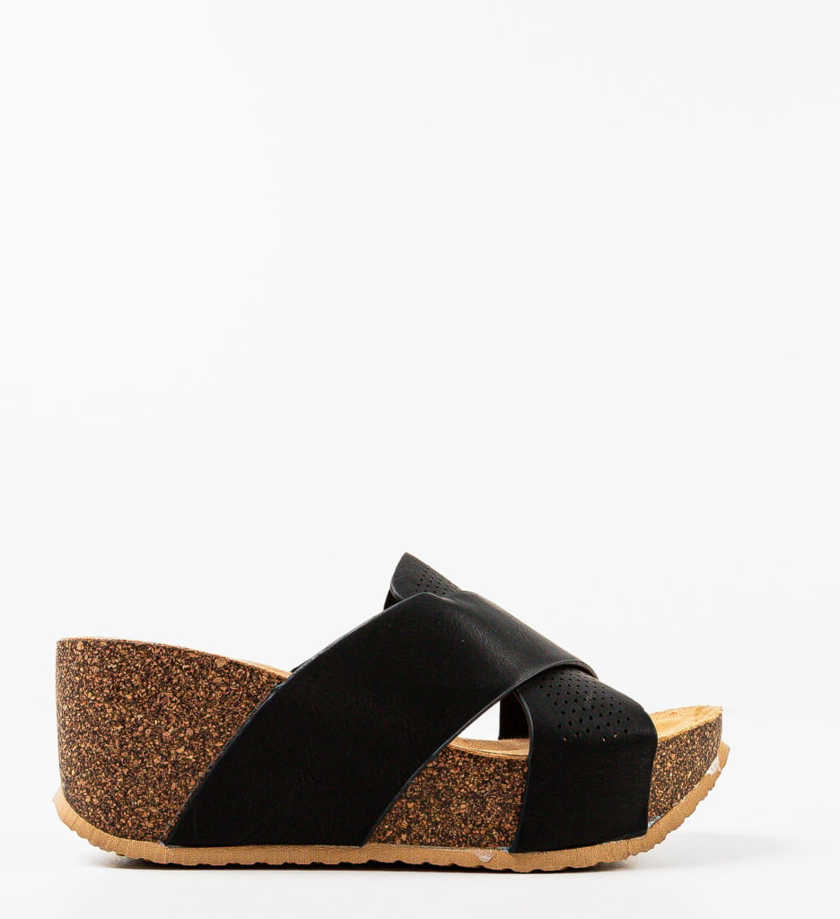 Platforme Dama Steffan Negre | Confort si Stil - imagine 4