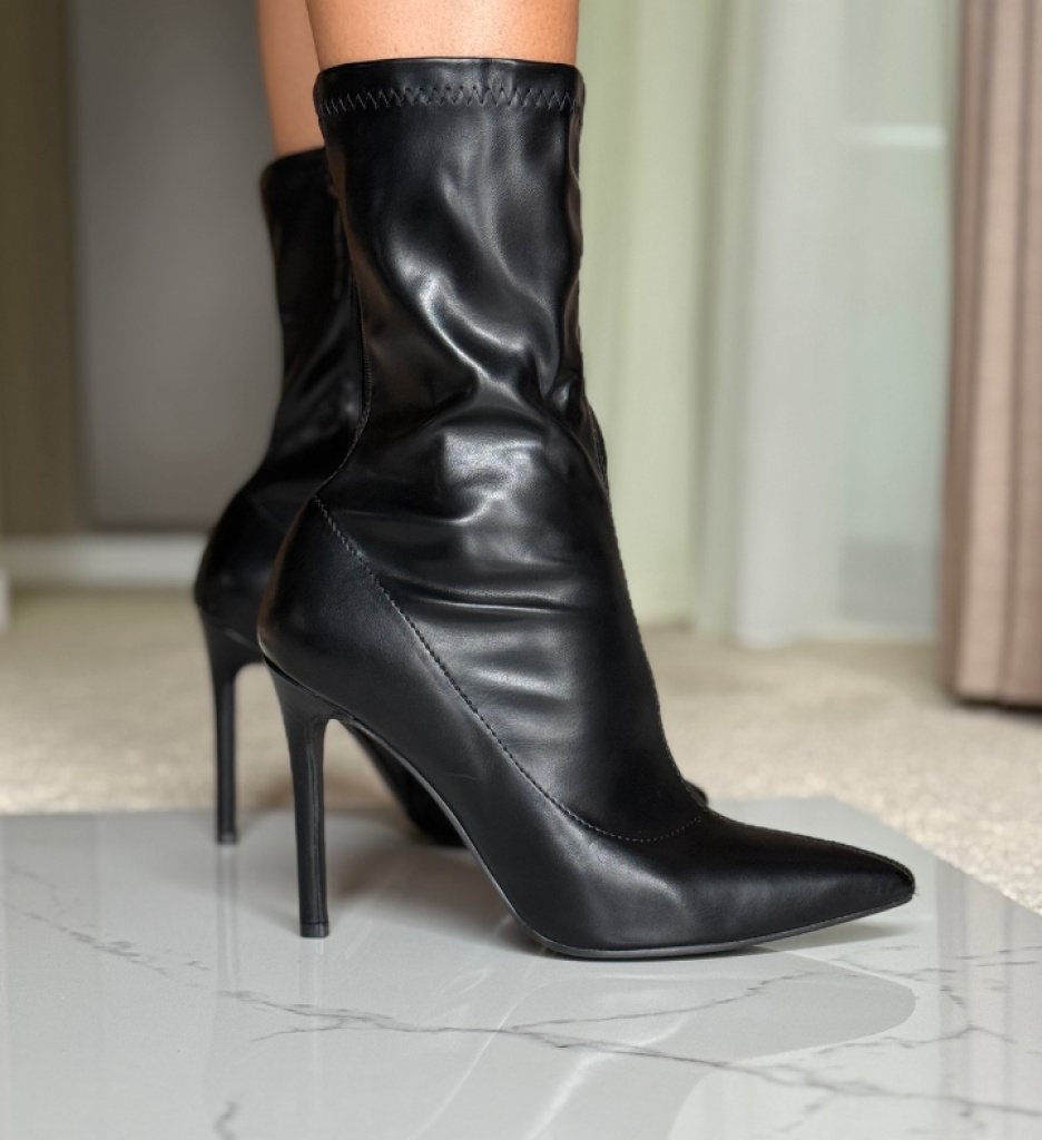 Botine Dama Jacza Negre | Eleganță și Confort