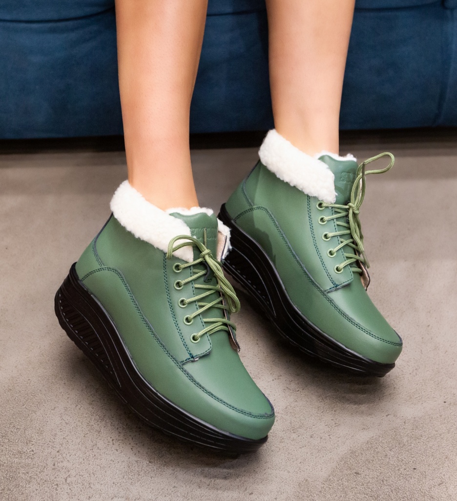 Pantofi Casual Blind Verzi - Stil și Confort - imagine 3