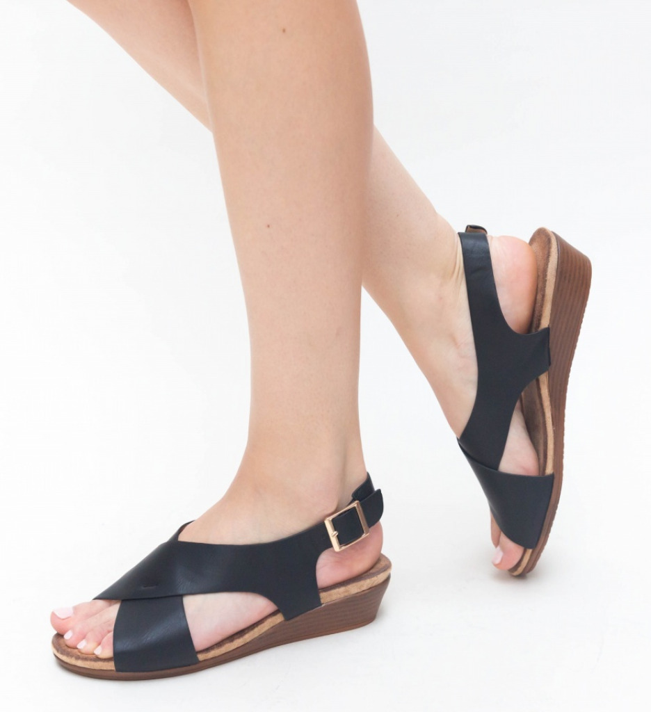 Sandale Patina Negre - Eleganță și Confort