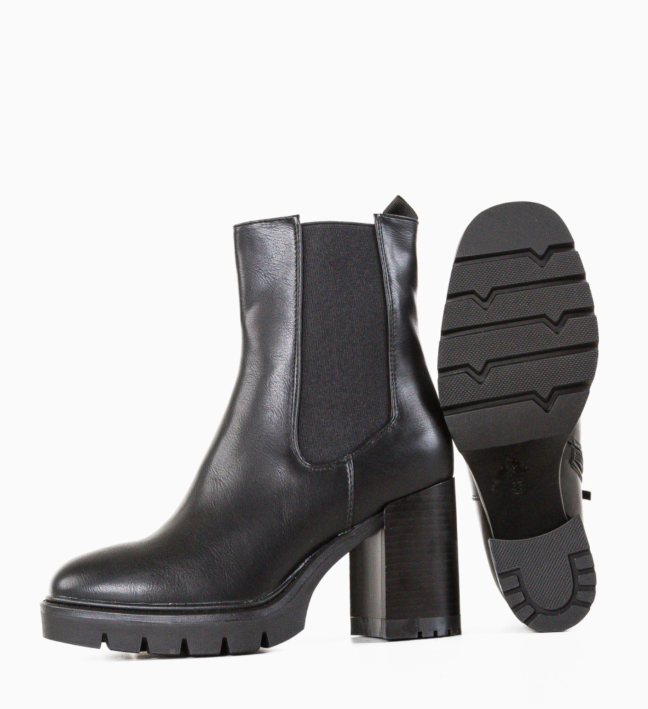 Botine Dama Gideon Negre - Stil și Confort - imagine 7