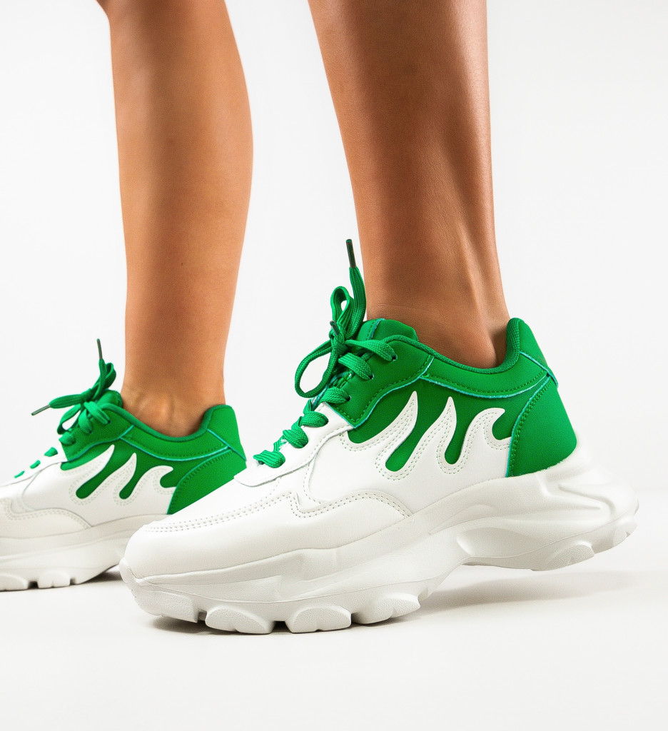 Sneakers Dama Fayar Albi - Confort și Stil