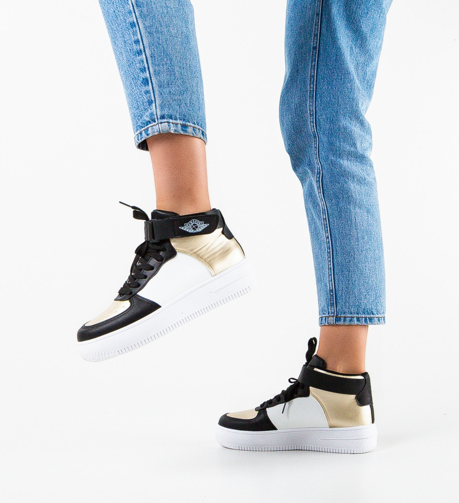 Sneakers Dama Nadir Negri | Confort și Stil - imagine 3